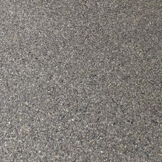 Close-up of Obsidian flake epoxy from our Van Alstyne job