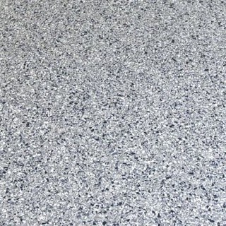 Close-up of Tidal Wave flake epoxy from our Lucas job